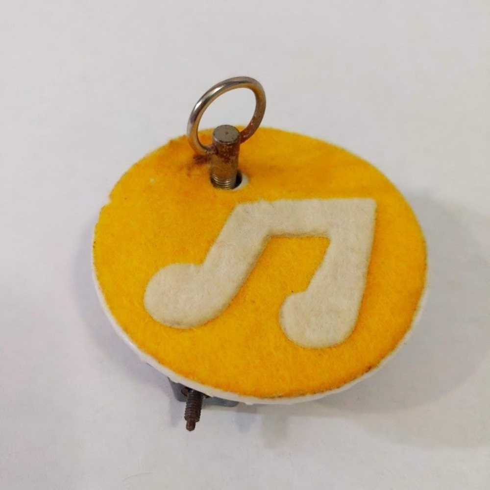 Vintage 70s Sankyo Music Box Movement Japan Pull String Toy Part Brahms Lullaby